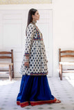 Traditional Emb: 1 Piece Frock in Multi Lawn (CR3250)