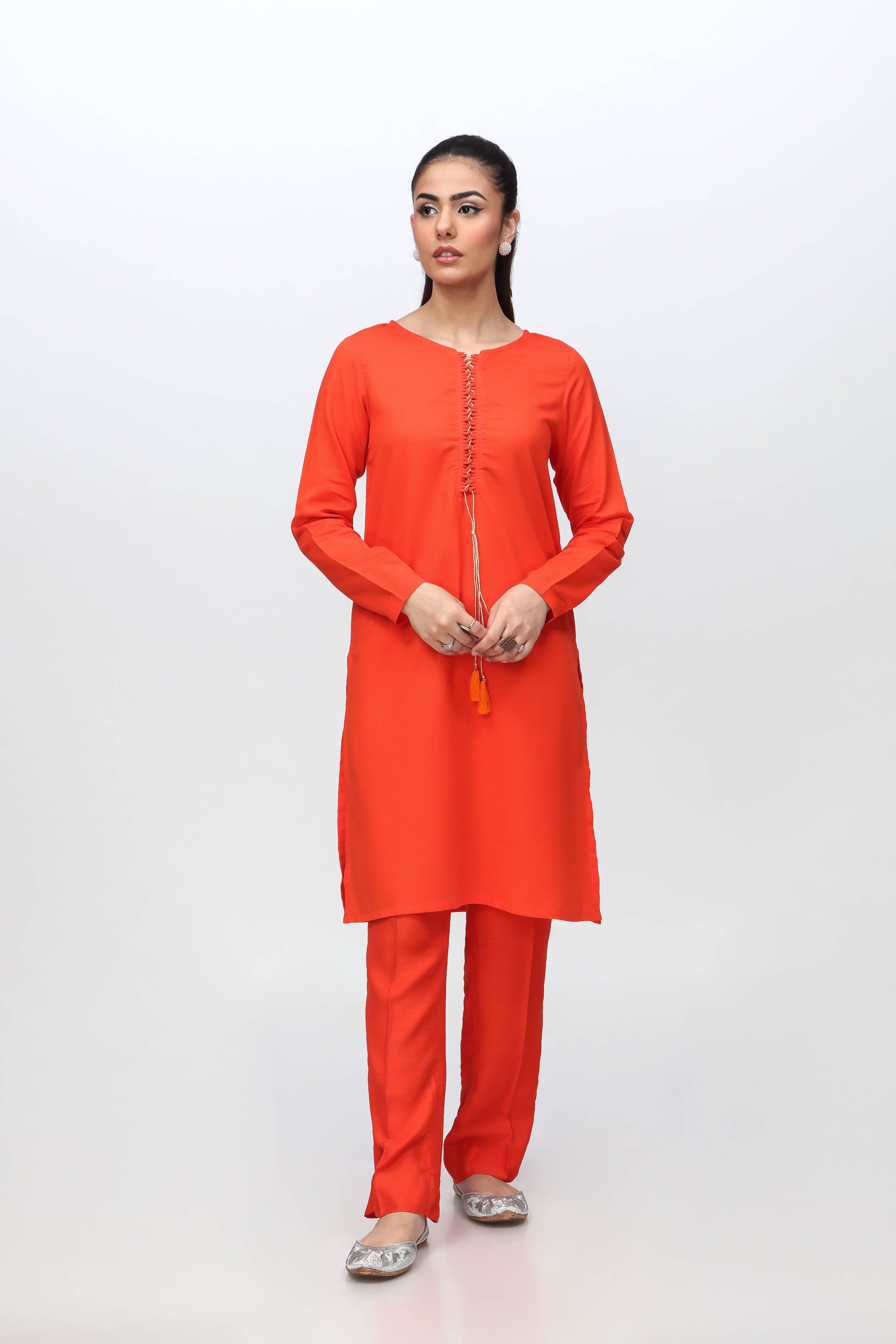 1 Piece Lawn Karandi Top (NR0394)