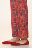 Paisley Art 1 Coordinate in Multi coloured Printed Slub Khaddar fabric 2