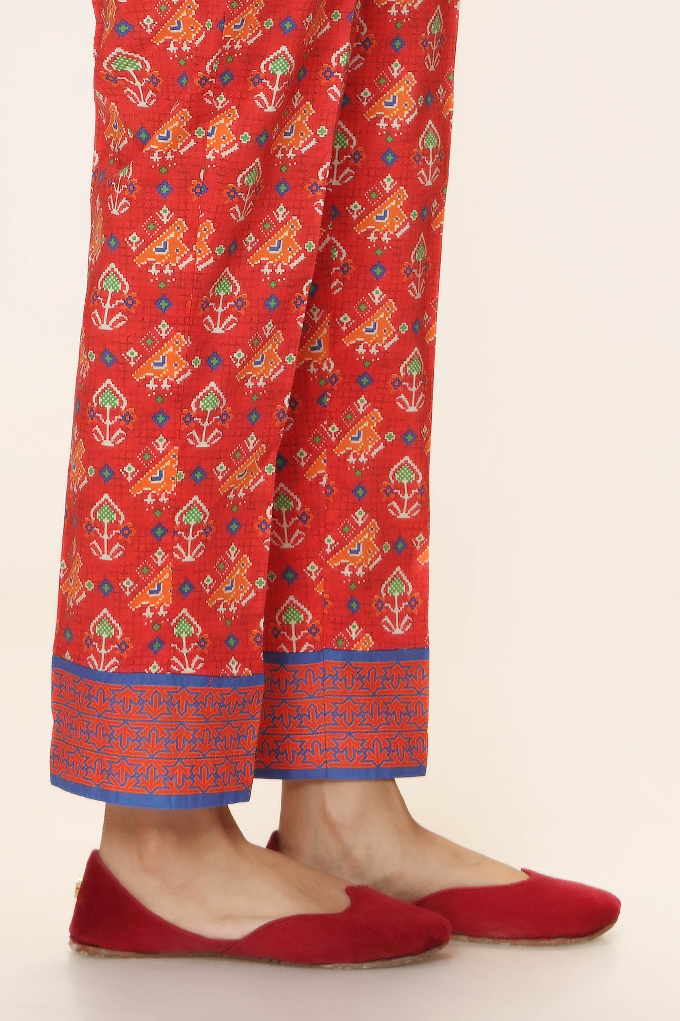 Discover Timeless Style: Geometric Cross Stitch Coordin Trouser in ...