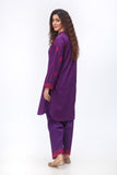 Ethnic Vibe in Purple coloured Lawn fabric 3