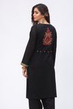 Phulkari Koti in Black coloured Lawn fabric 3
