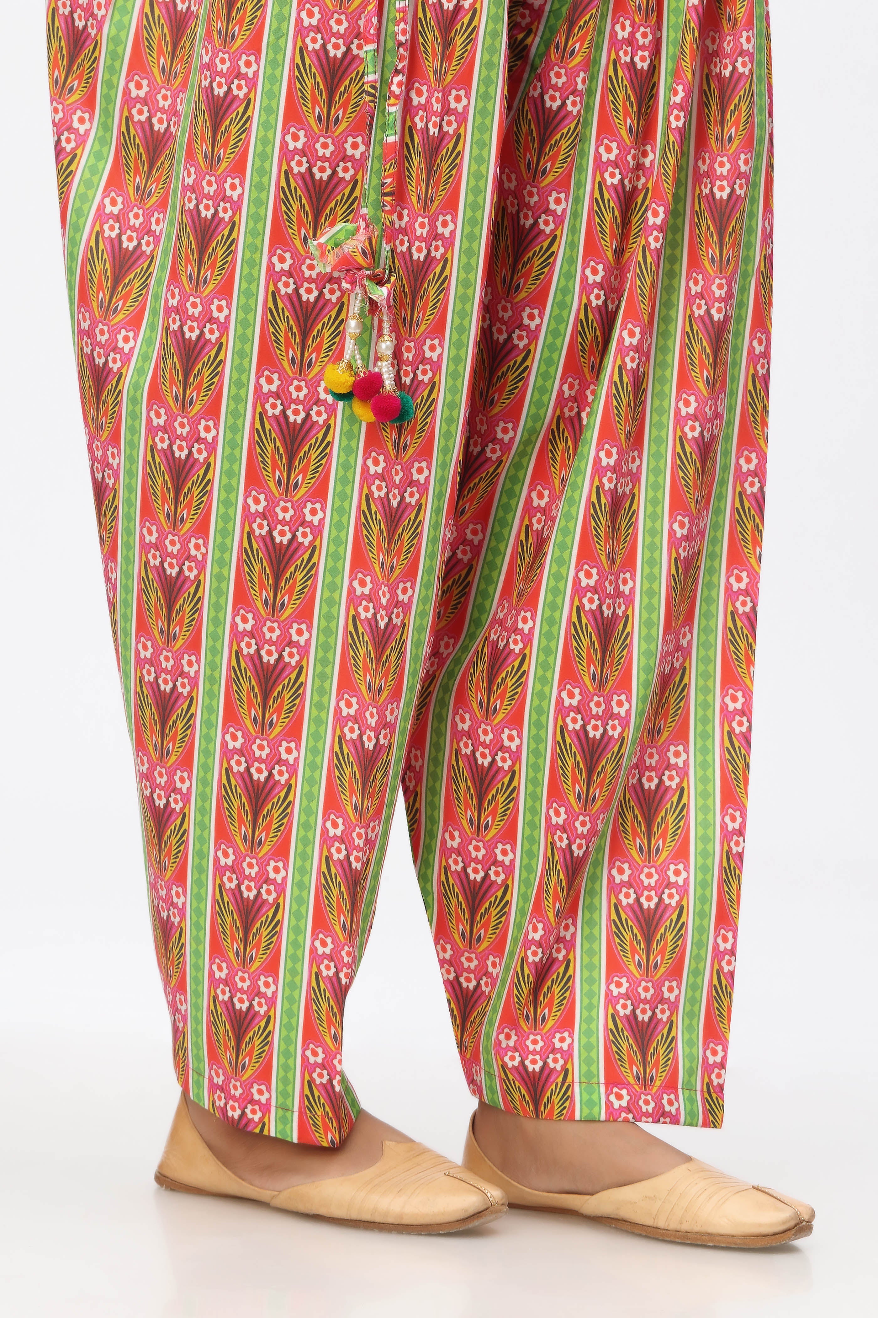 1 Piece Printed Cambric Shalwar (CZ2644)