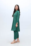 Self Green: 2 Piece Suit in Green Printed Lawn (CR3232)