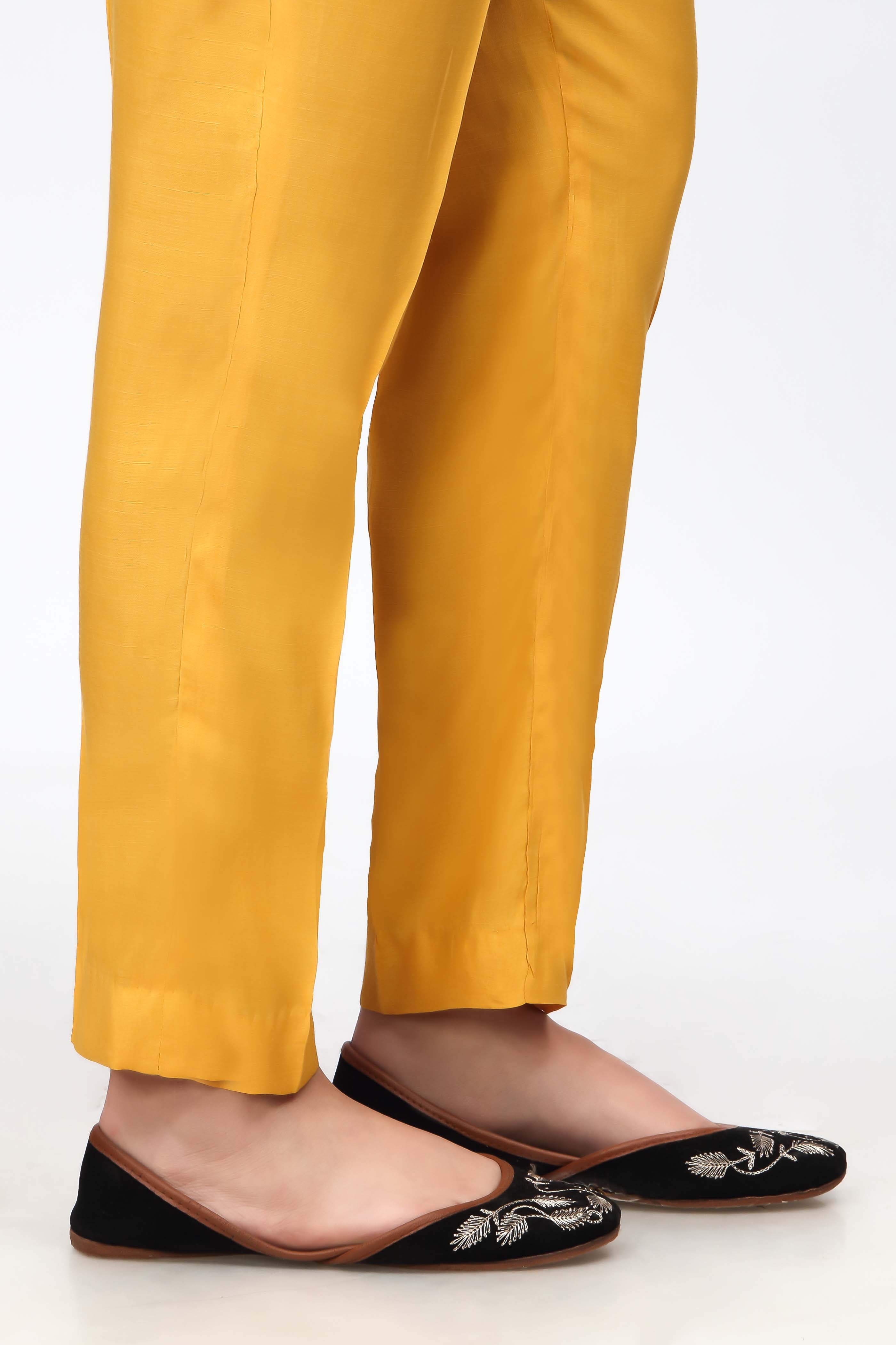 1 Piece Raw Silk Trouser (FZ0663)