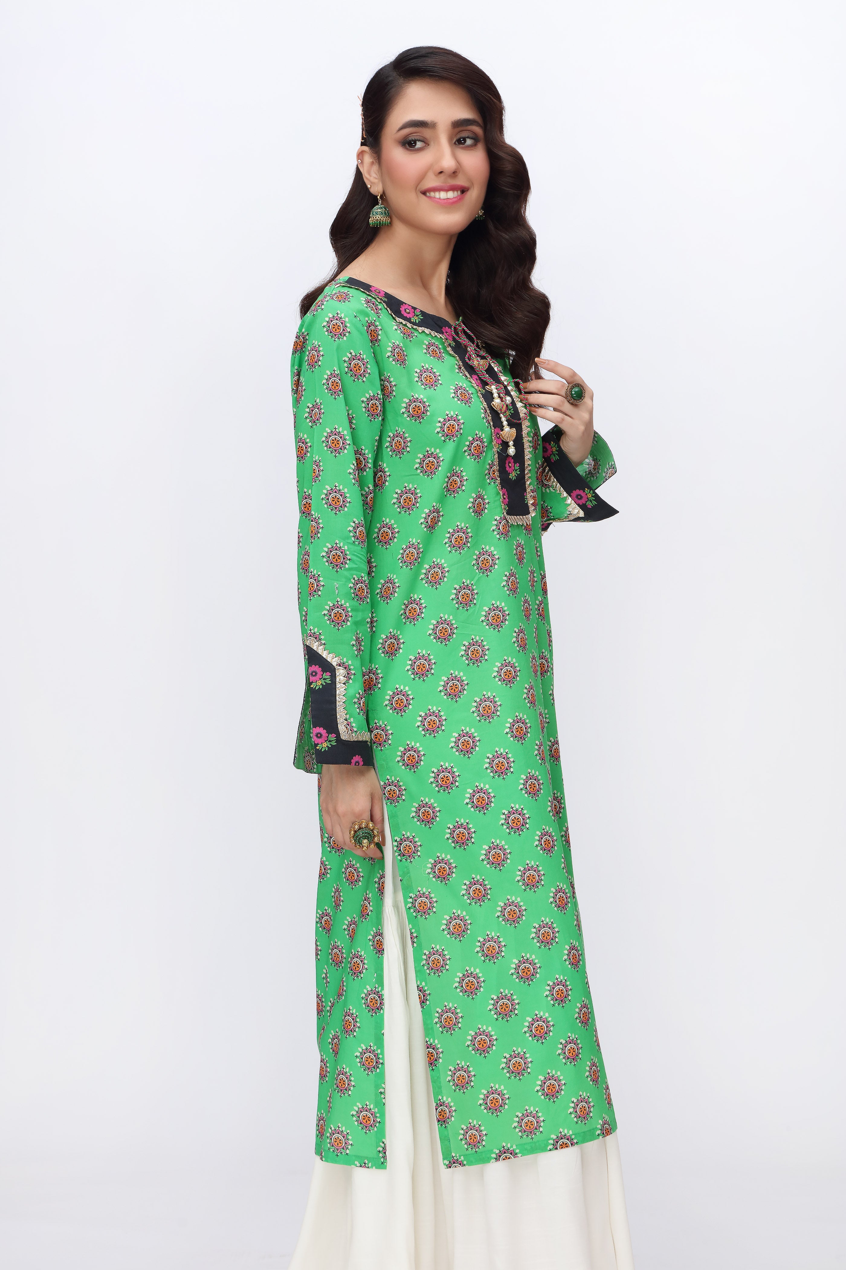 1 Piece Printed Lawn Top (TR0800)