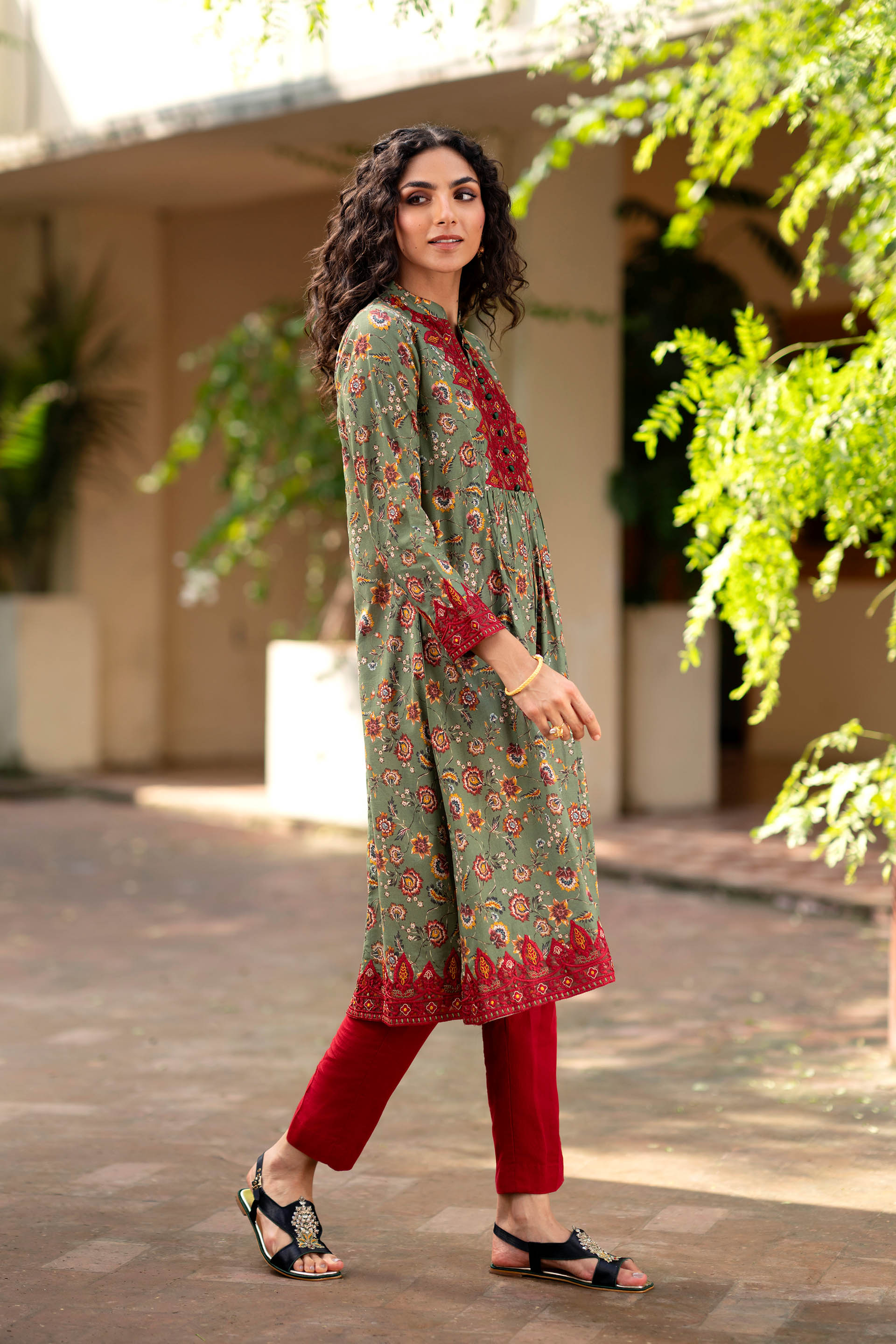 1 Piece Cambric Frock (TR1170)