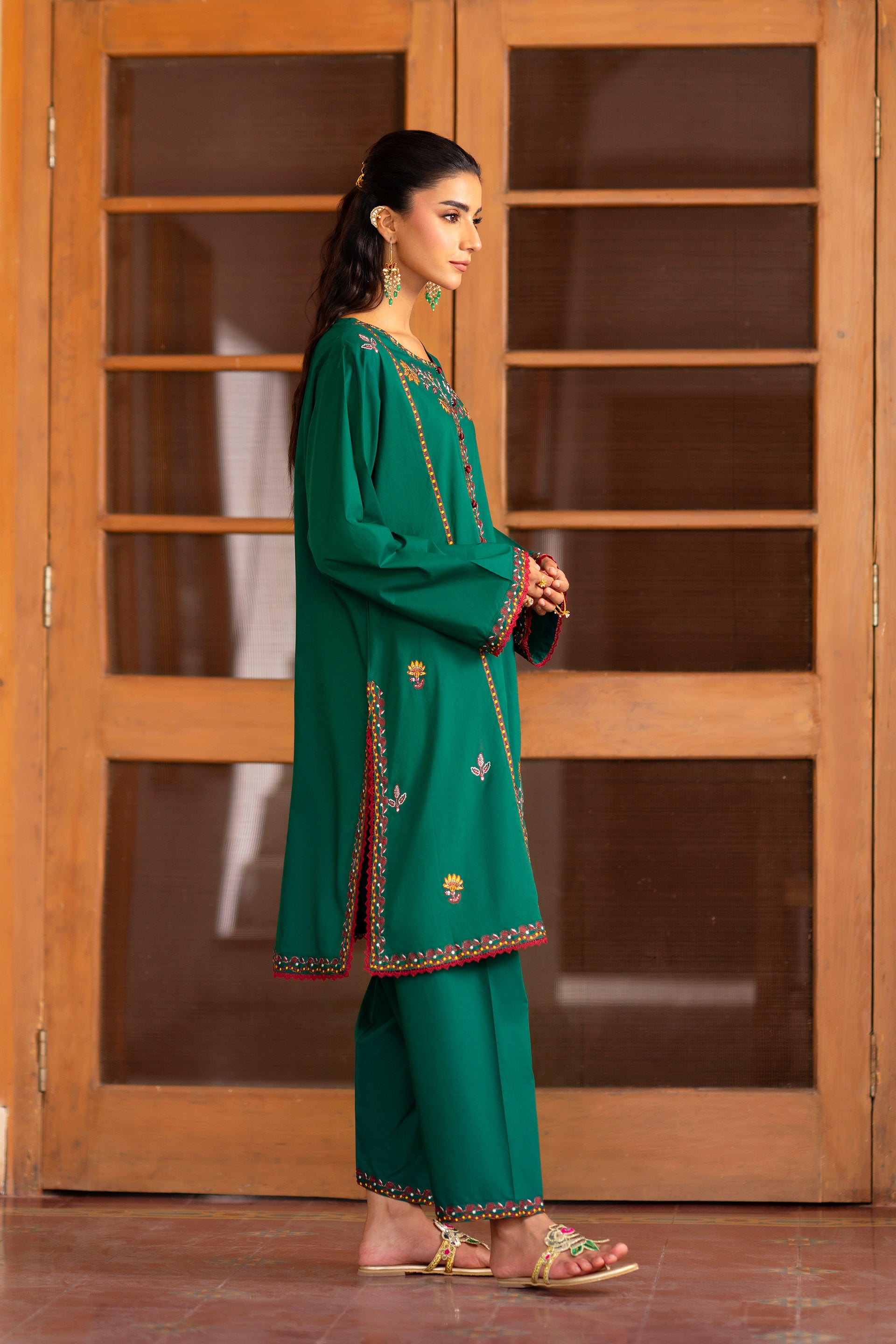 2 Piece Cambric Suit (CR3360)