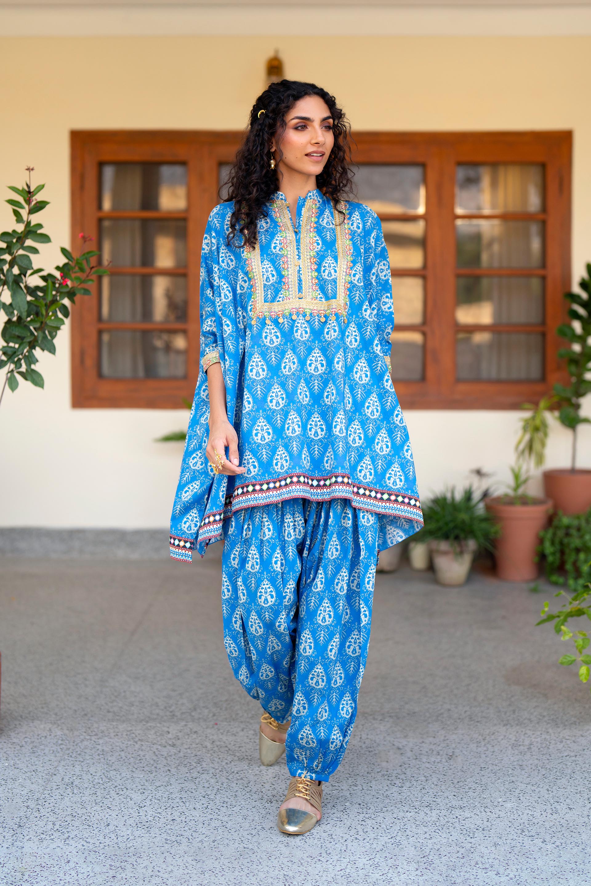 2 Piece Cambric Suit (TR1204)
