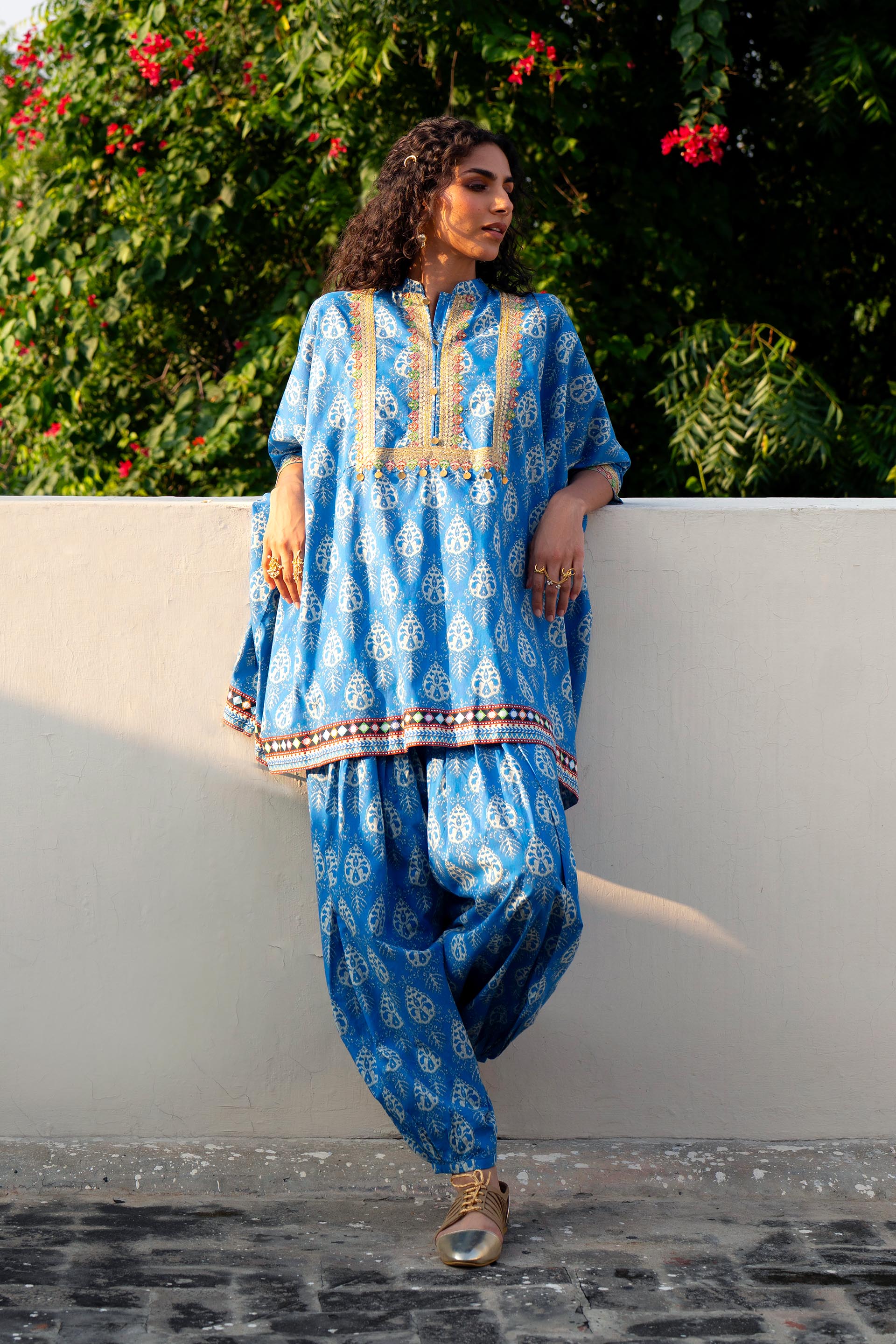 2 Piece Cambric Suit (TR1204)