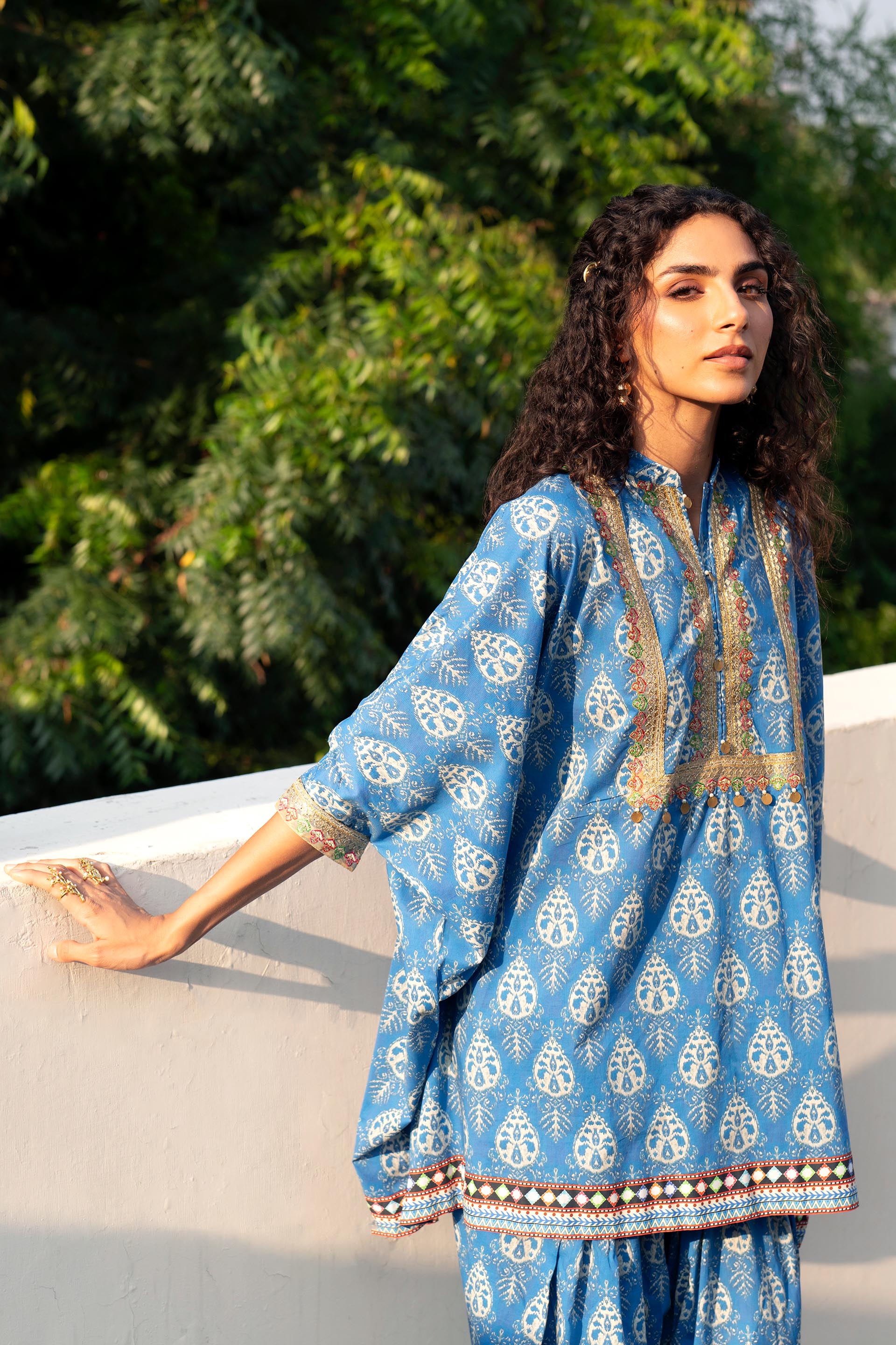 2 Piece Cambric Suit (TR1204)