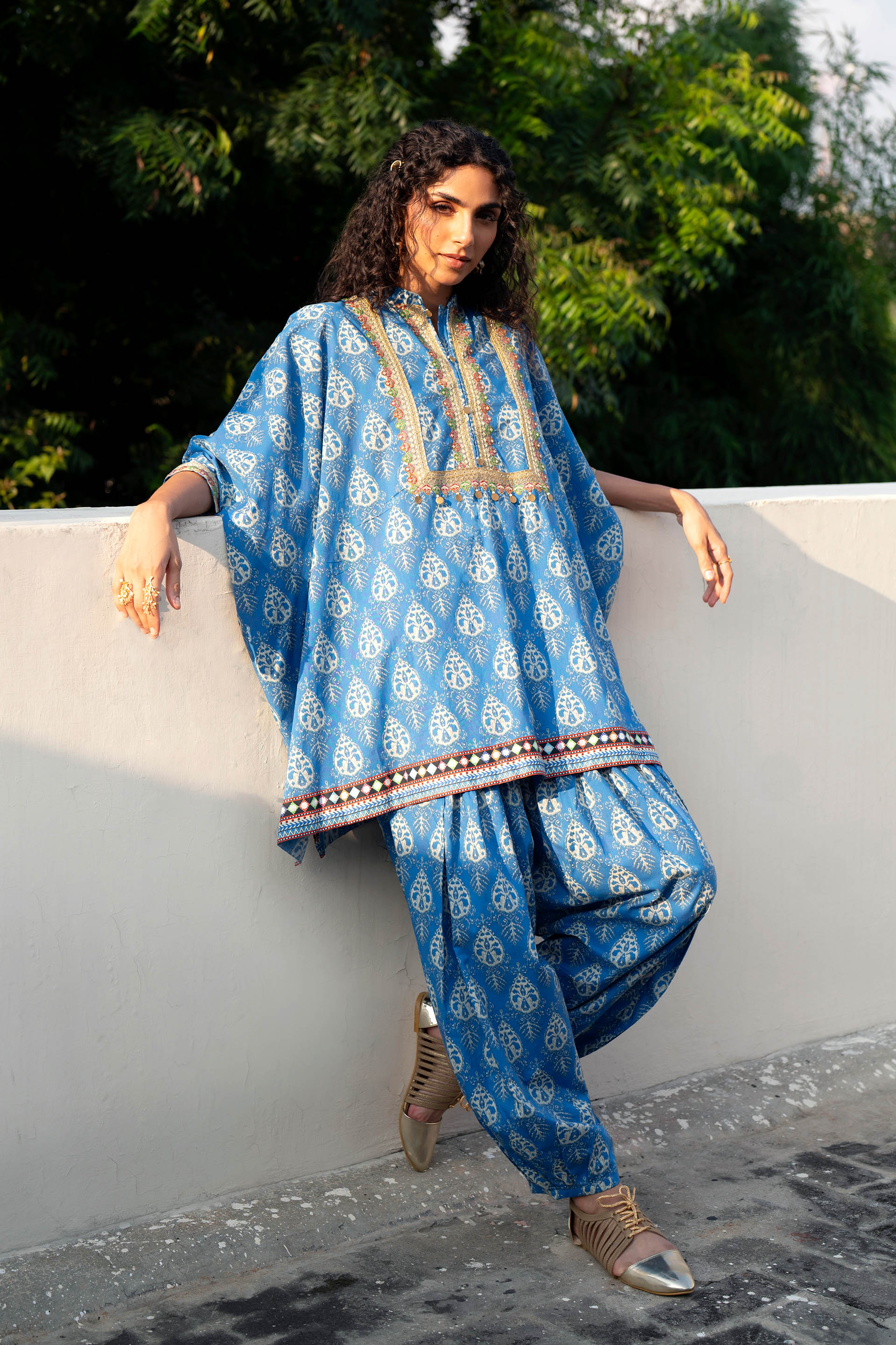 2 Piece Cambric Suit (TR1204)