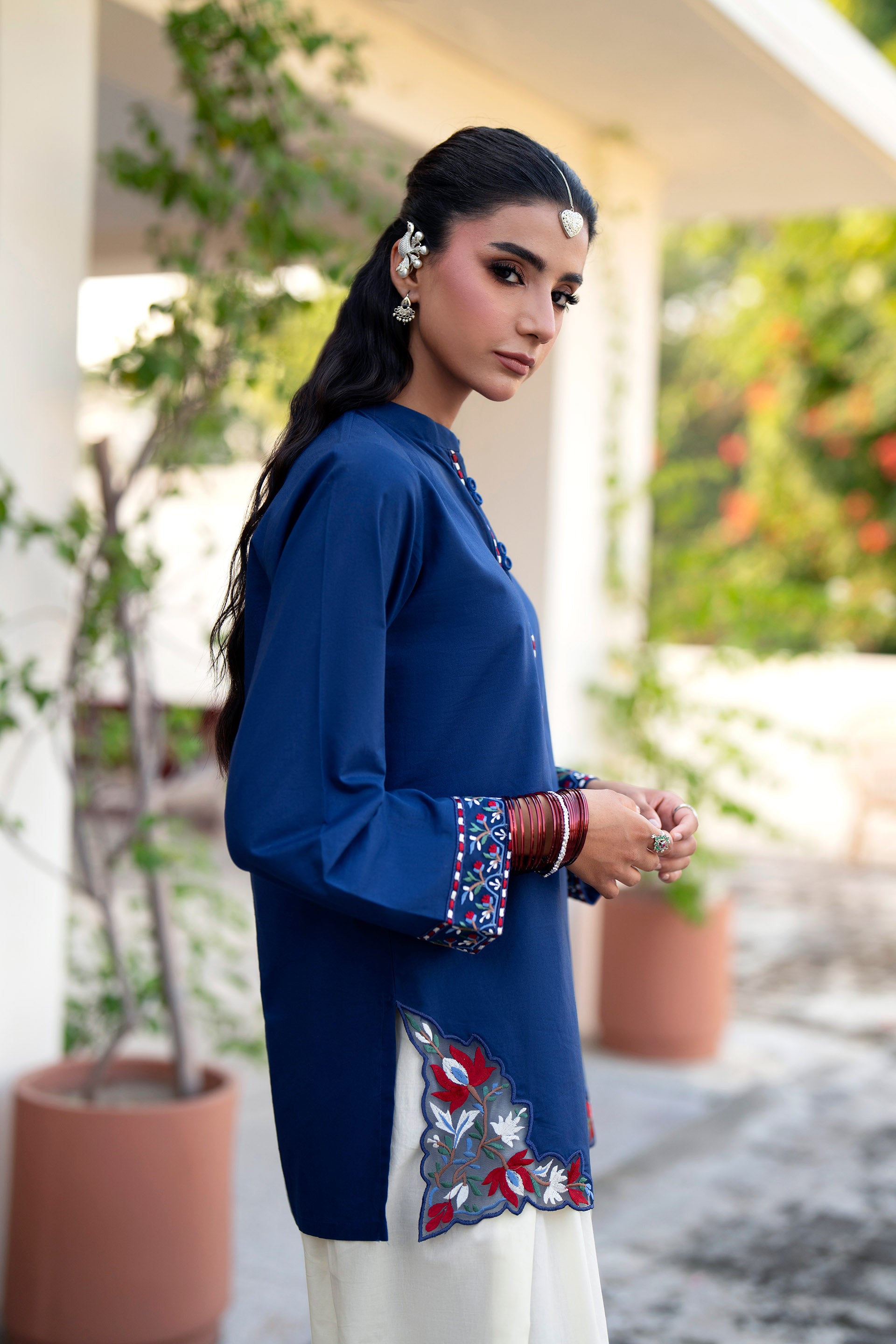 2 Piece Cambric Suit (CR3515)