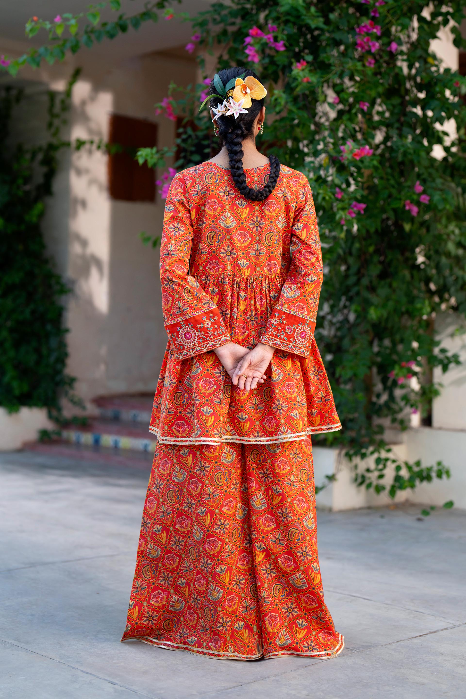2 Piece Cambric Suit (TR1202)