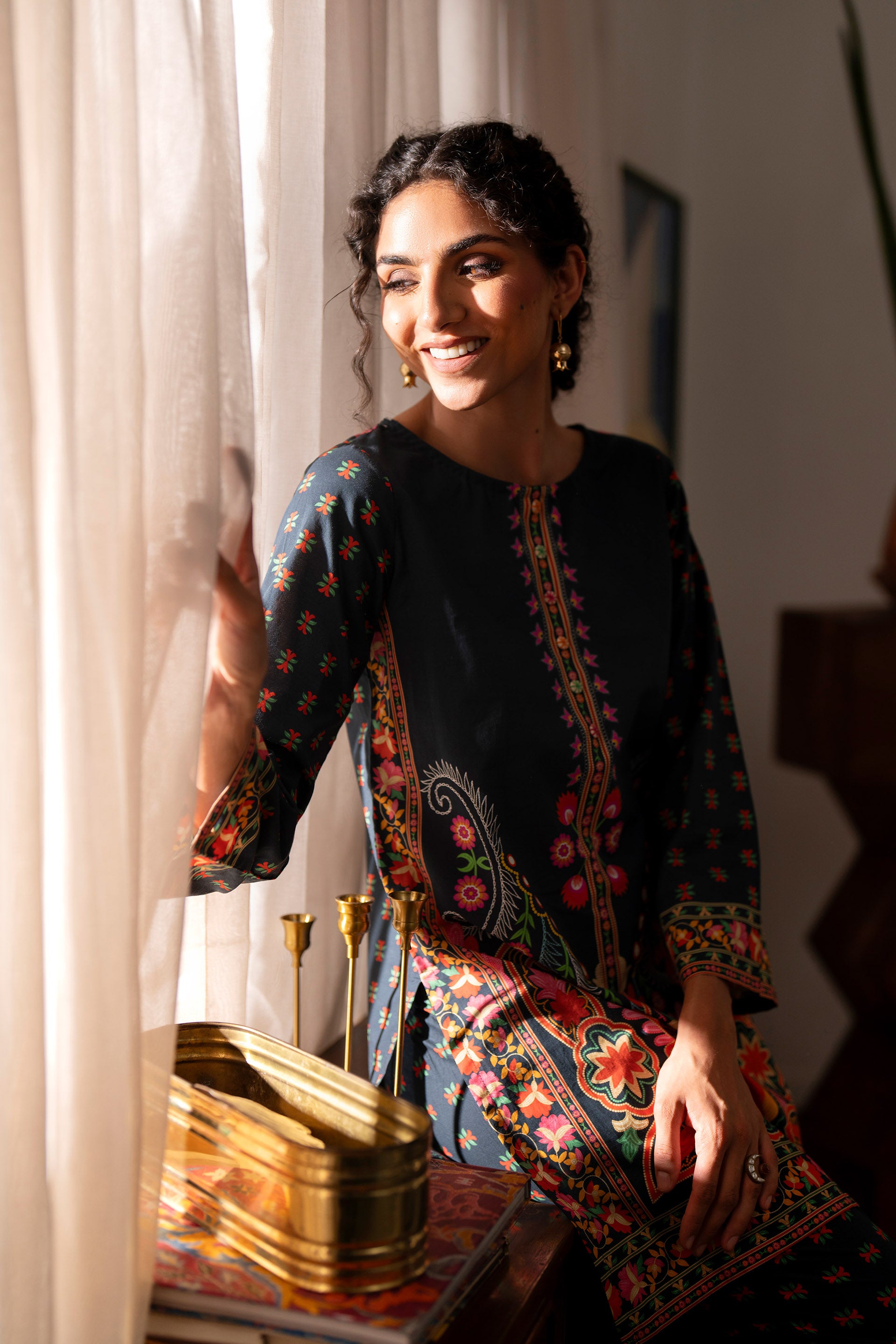 2 Piece Cambric Suit (TR1206)
