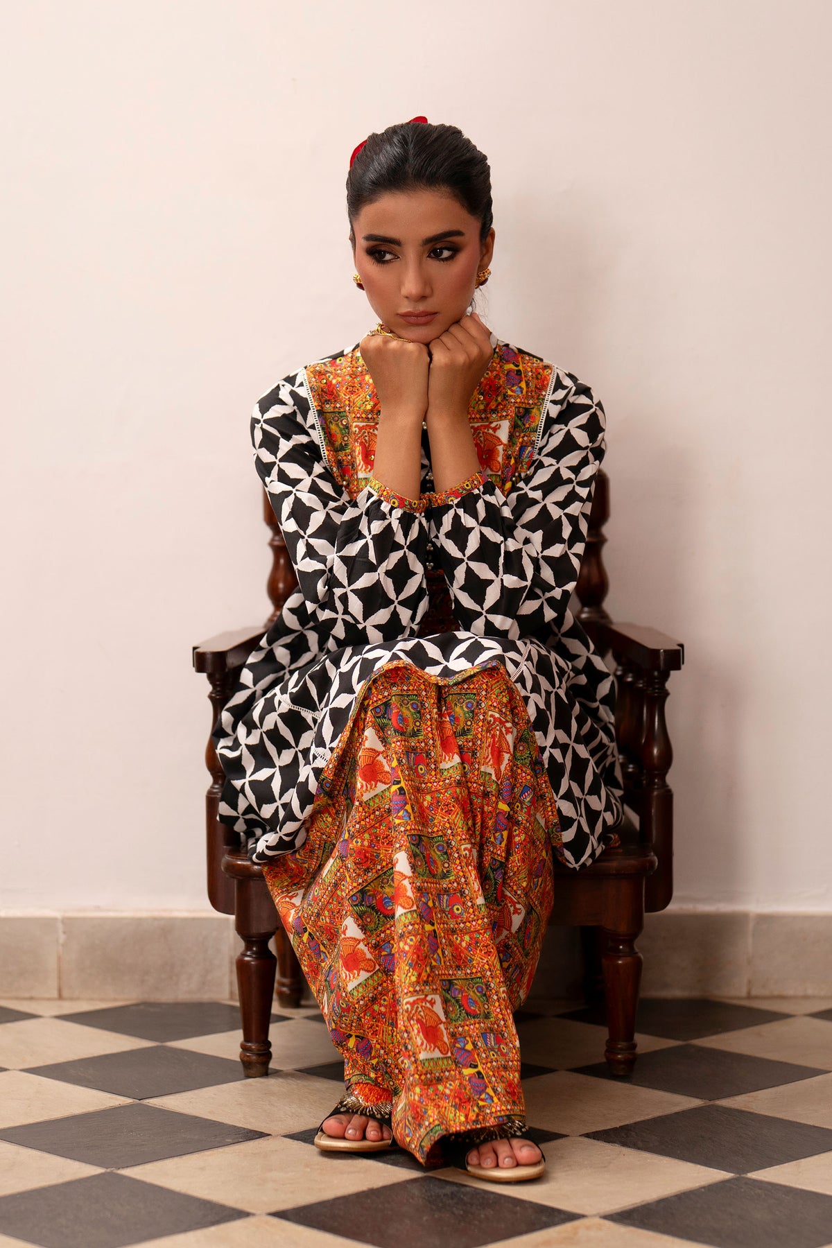 1 Piece Cambric Shalwar (CZ3315)