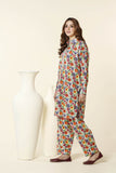 Moroccan Phool: 2 Piece Suit in Multi Printed Lawn (TR1024)