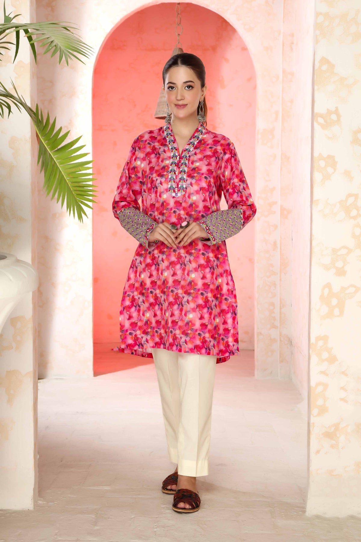 1 Piece Khaddar Top (TR1057)