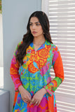 Big Phool Print: 1 Piece Frock in Multi Lawn (TR1078)