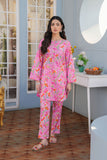 Pink Crush: 2 Piece Suit in Multi Lawn (TR1111)