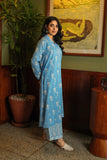 Aira: 1 Piece Frock in Multi Lawn (TR1114)