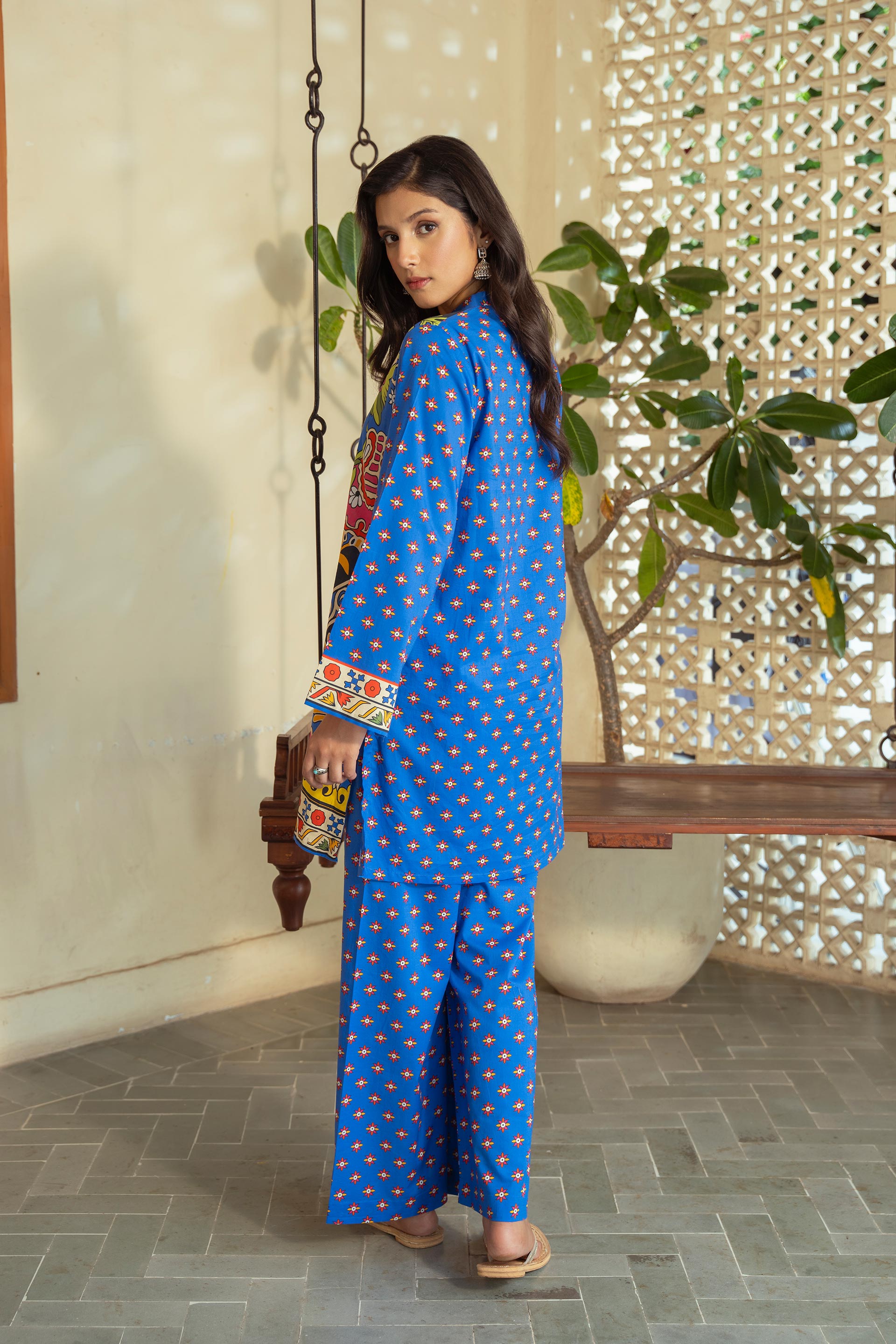 2 Piece Cambric Suit (TR1199)