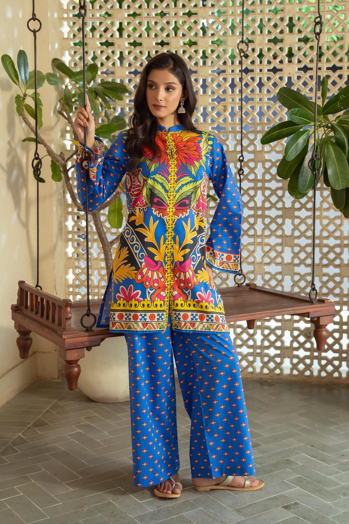 2 Piece Cambric Suit (TR1199)