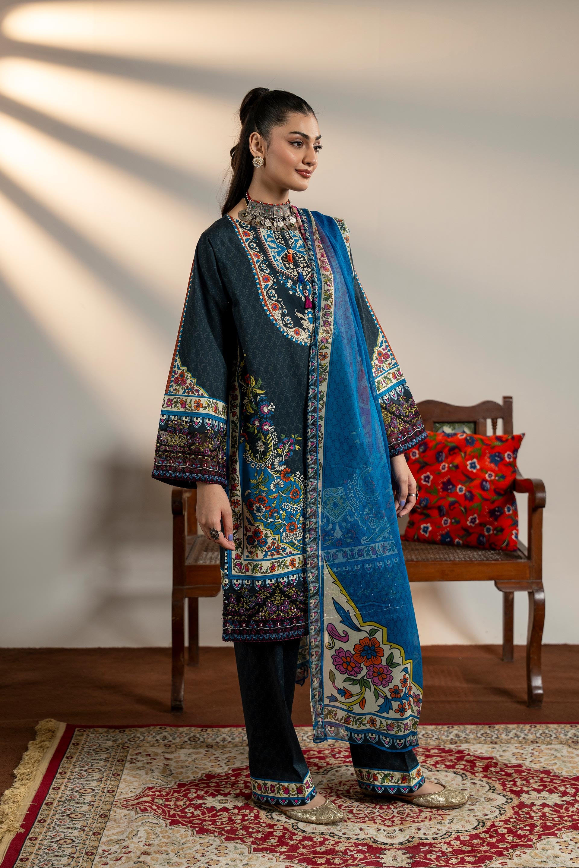 3 Piece Suit Cambric Suit (TR1205)