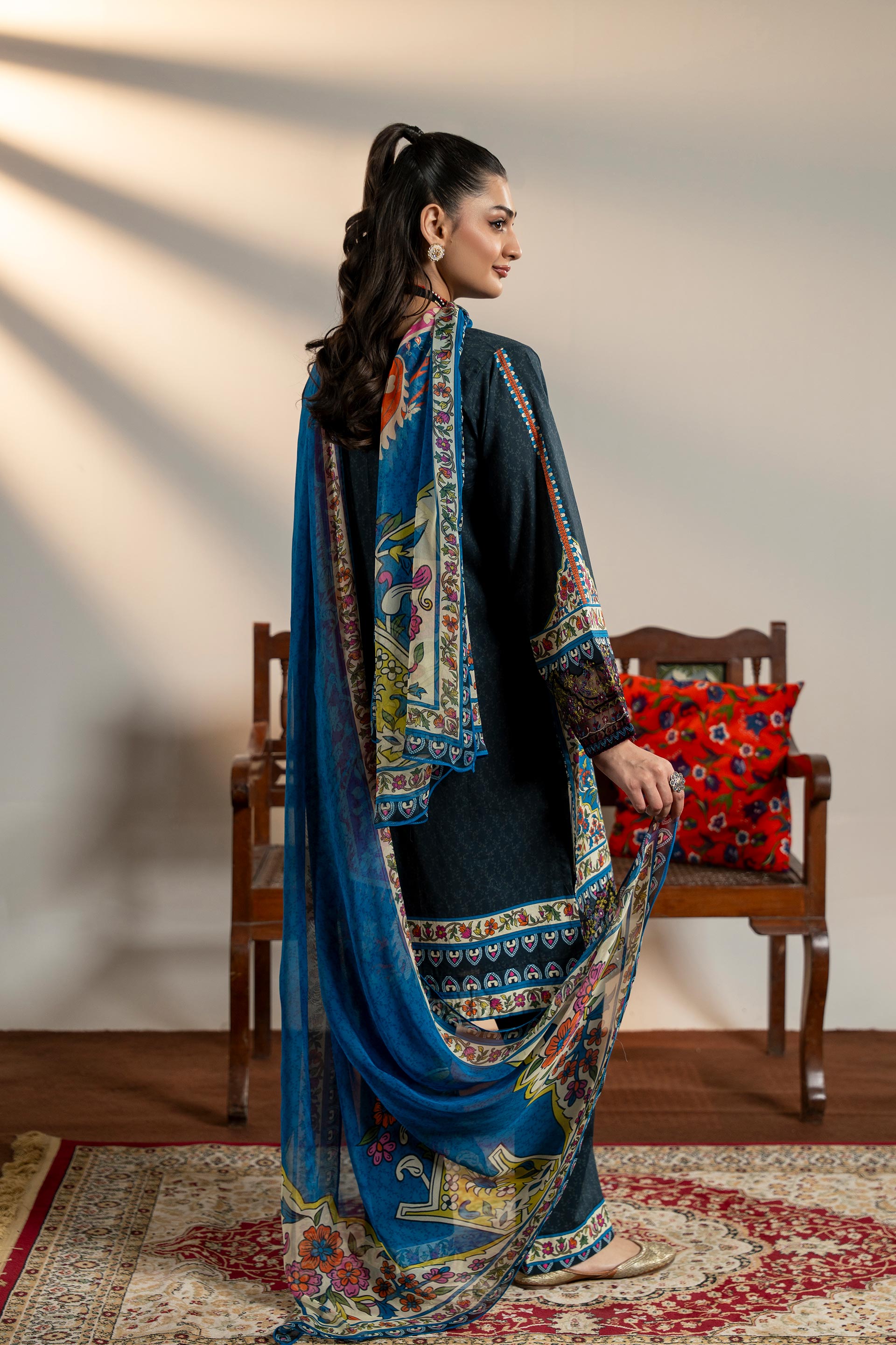 3 Piece Suit Cambric Suit (TR1205)