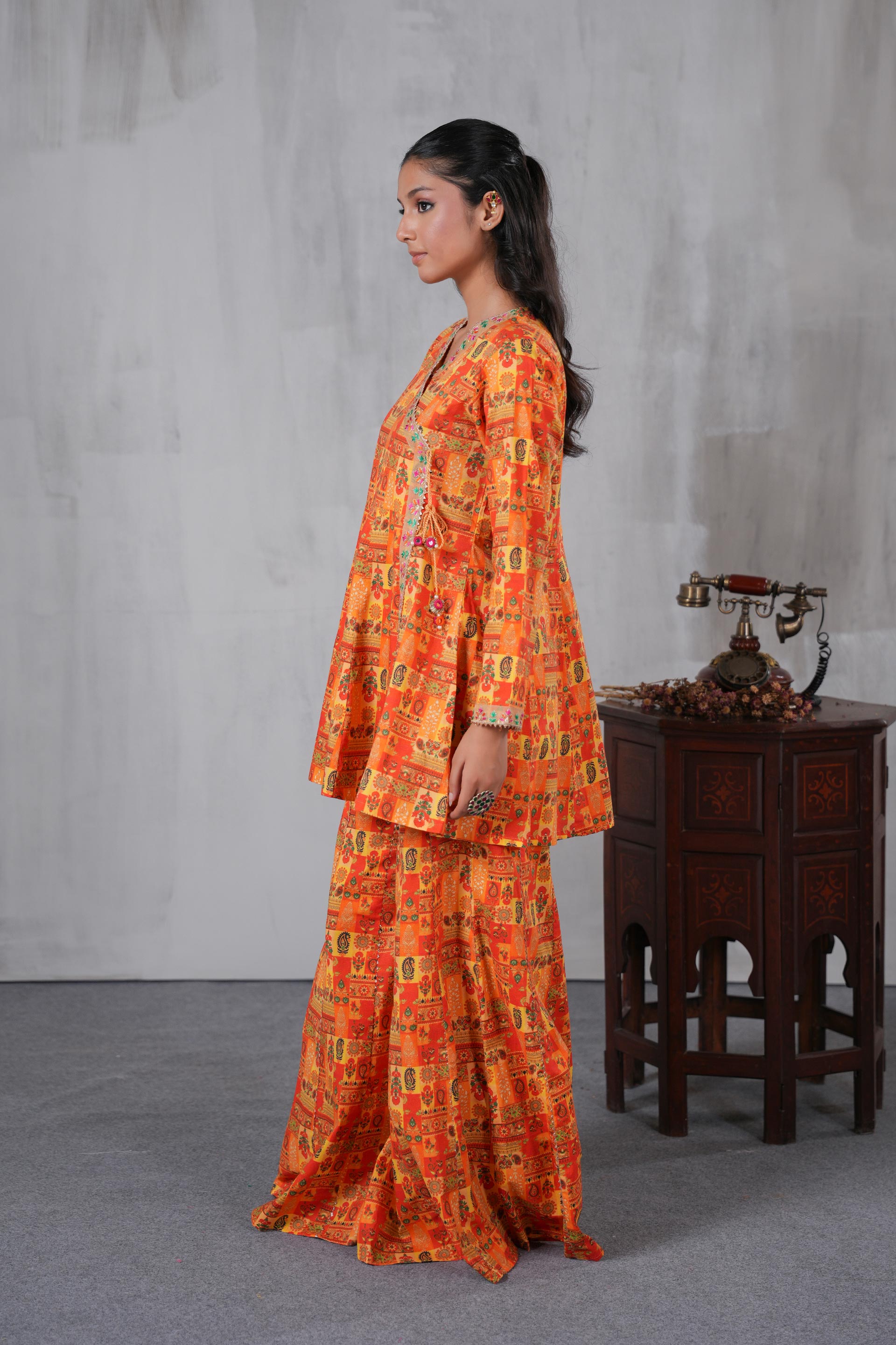 2 Piece Cambric Suit (TR1209)
