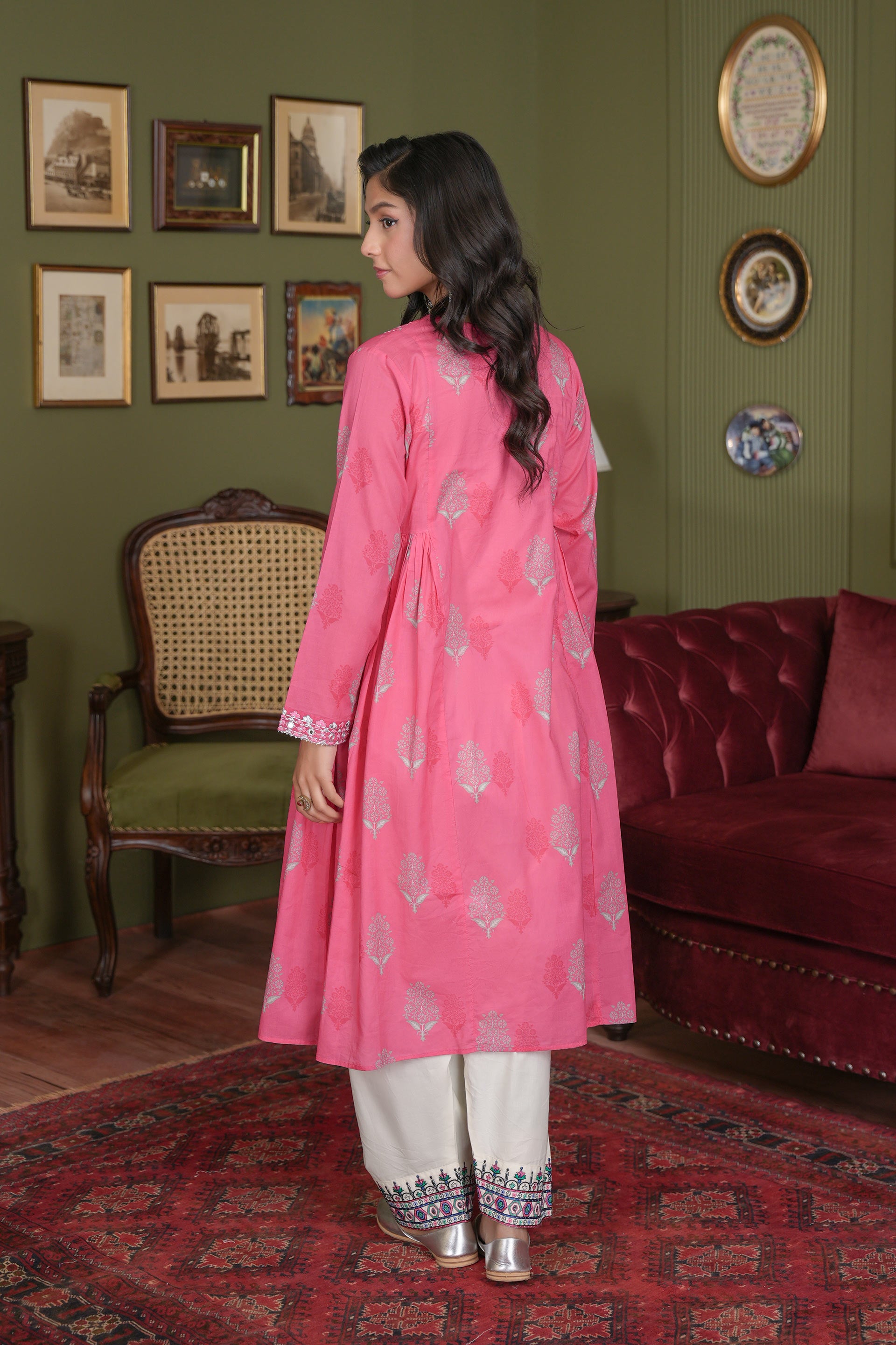 1 Piece Lawn Frock (TR1222)