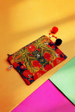 Annar in Multi coloured Printed Slub Khaddar fabric