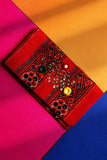 Gujrati Print in Multi coloured Cambric fabric 2