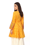 Sun Flower Sl in Yellow coloured Printed Lawn fabric 3