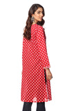 Multi Paste in Red coloured Printed Lawn fabric 3