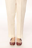 Mootiya Trouser in Off White coloured Printed Lawn fabric