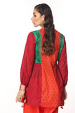 3 Rang Angrakha Sl in Multi coloured Printed Lawn fabric 3