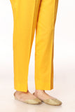Mustard Trouser in Mustard coloured Printed Lawn fabric 3